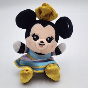 Disney Parks Wishables Walt Disney World 50th Anniversary Plush  Minnie Mouse 6"